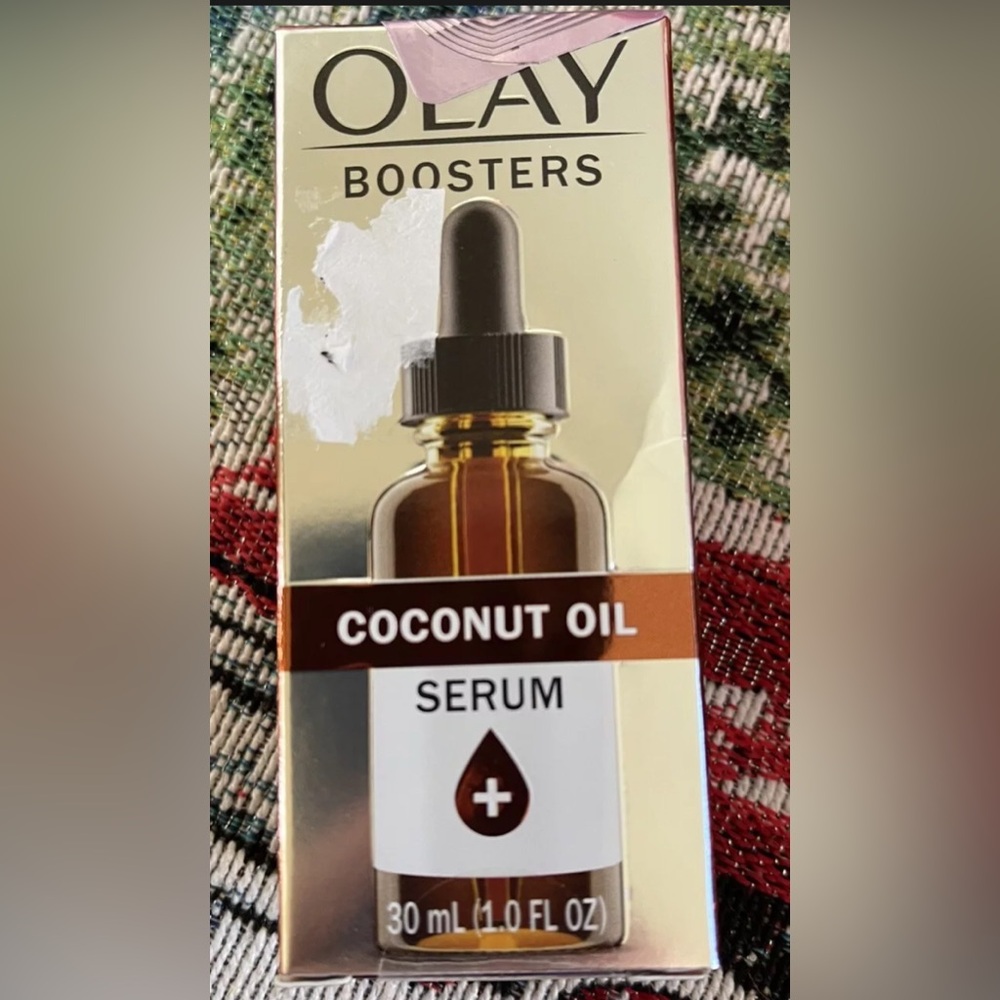 Olay Boosters Coconut Oil Serum (1.0 fl oz/30 ml) NEW